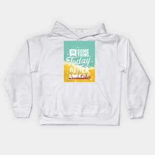 Friday party Doo Doo duck Kids Hoodie